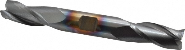 Cleveland C39631 Square End Mill: 5/8 Dia, 1-3/8 LOC, 5/8 Shank Dia, 5 OAL, 3 Flutes, High Speed Steel Image