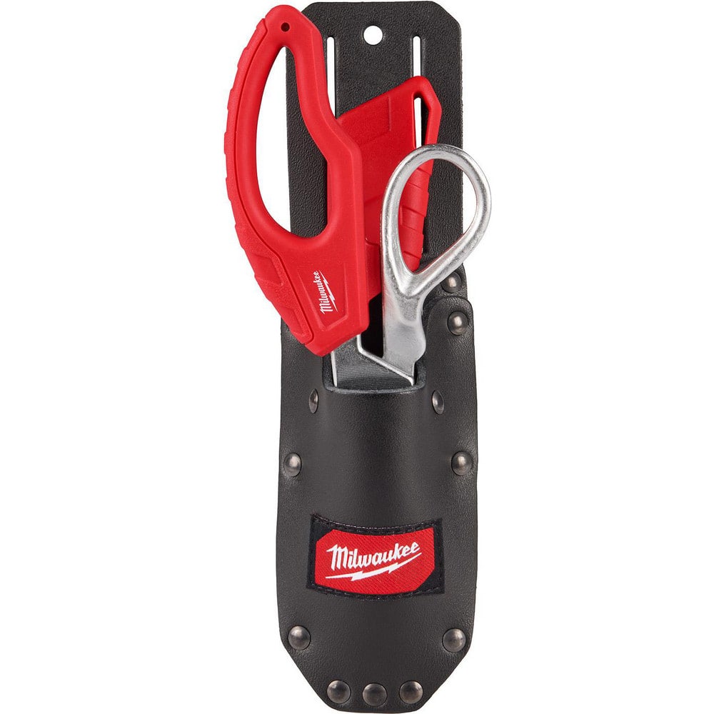 Tool Pouches & Holsters; Tool Type: Sheath Kit ; Closure Type: No Closure ; Material: Leather ; Color: Black; Red ; Additional Information: Sheath, Lineman's Underground Knife, Electrican Snips ; Number Of Pockets: 1.000