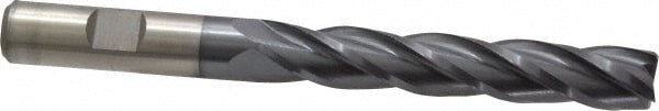 Cleveland C33467 Square End Mill: 1/2 Dia, 2 LOC, 1/2 Shank Dia, 5 OAL, 4 Flutes, High Speed Steel Image