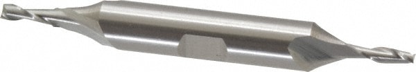 Cleveland C52151 Square End Mill: 1/8 Dia, 3/8 LOC, 3/8 Shank Dia, 3-1/16 OAL, 2 Flutes, Cobalt Image