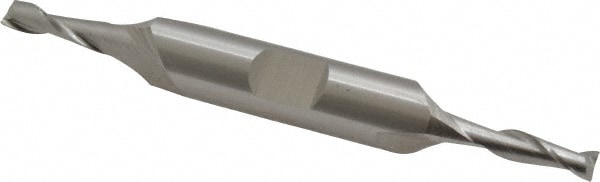 Cleveland C52152 Square End Mill: 5/32 Dia, 7/16 LOC, 3/8 Shank Dia, 3-1/8 OAL, 2 Flutes, Cobalt Image