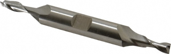 Cleveland C52153 Square End Mill: 3/16 Dia, 7/16 LOC, 3/8 Shank Dia, 3-1/4 OAL, 2 Flutes, Cobalt Image