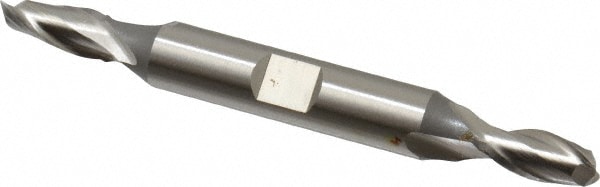 Cleveland C32837 Square End Mill: 17/64 Dia, 9/16 LOC, 3/8 Shank Dia, 3-3/8 OAL, 2 Flutes, Cobalt Image