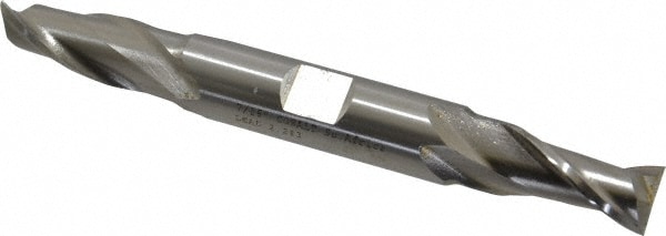 Cleveland C52161 Square End Mill: 7/16 Dia, 13/16 LOC, 1/2 Shank Dia, 4-1/8 OAL, 2 Flutes, Cobalt Image