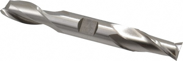 Cleveland C52165 Square End Mill: 5/8 Dia, 1-1/8 LOC, 5/8 Shank Dia, 5 OAL, 2 Flutes, Cobalt Image