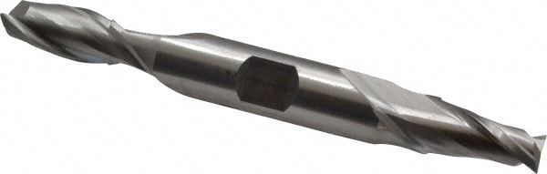 Cleveland C52160 Square End Mill: 13/32 Dia, 13/16 LOC, 1/2 Shank Dia, 4-1/8 OAL, 2 Flutes, Cobalt Image