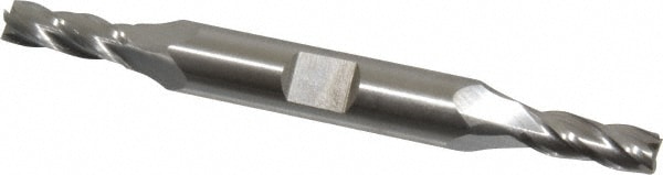 Cleveland C32930 Square End Mill: 15/64 Dia, 5/8 LOC, 3/8 Shank Dia, 3-3/8 OAL, 4 Flutes, Cobalt Image