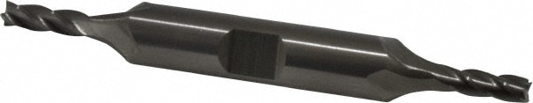 Cleveland C52171 Square End Mill: 5/32 Dia, 7/16 LOC, 3/8 Shank Dia, 3-1/8 OAL, 4 Flutes, Cobalt Image