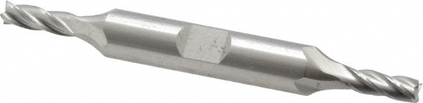 Cleveland C52172 Square End Mill: 3/16 Dia, 1/2 LOC, 3/8 Shank Dia, 3-1/4 OAL, 4 Flutes, Cobalt Image