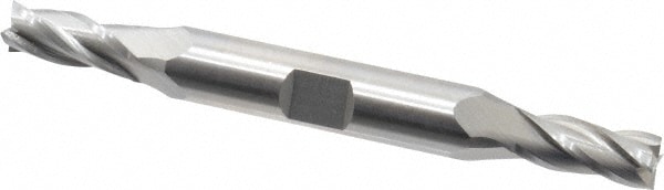 Cleveland C52175 Square End Mill: 9/32 Dia, 11/16 LOC, 3/8 Shank Dia, 3-3/8 OAL, 4 Flutes, Cobalt Image