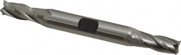 Cleveland C52176 Square End Mill: 5/16 Dia, 3/4 LOC, 3/8 Shank Dia, 3-1/2 OAL, 4 Flutes, Cobalt Image