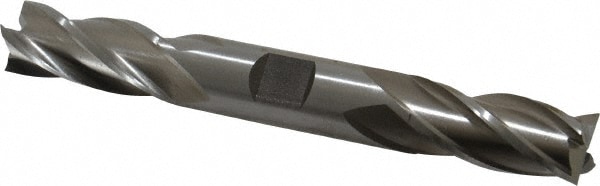 Cleveland C52184 Square End Mill: 5/8 Dia, 1-3/8 LOC, 5/8 Shank Dia, 5 OAL, 4 Flutes, Cobalt Image