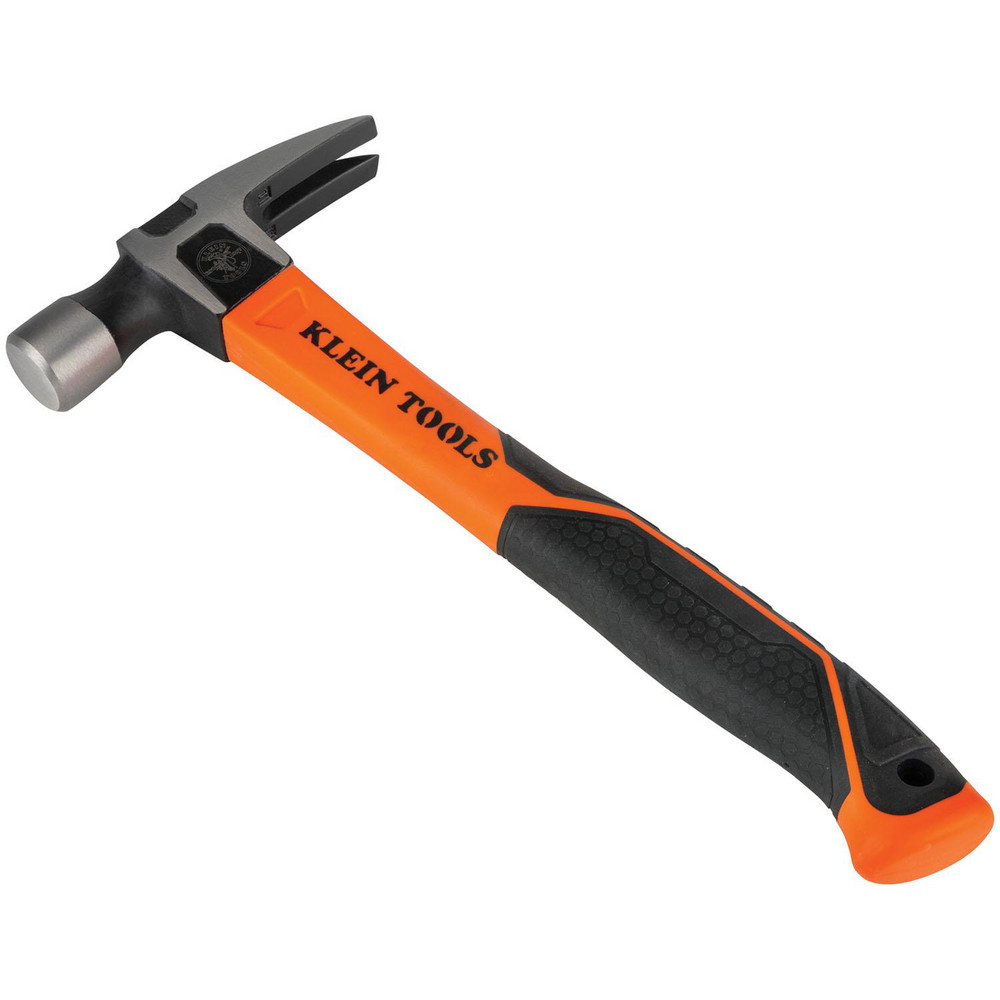 Fiskars IsoCore M Nail Pulling Hammer - 34 Cm, 885 G, Anti-Vibration Grip, Universal Claw Design