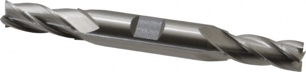 Cleveland C52179 Square End Mill: 13/32 Dia, 1 LOC, 1/2 Shank Dia, 4-1/2 OAL, 4 Flutes, Cobalt Image