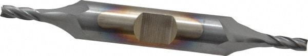 Cleveland C32974 Square End Mill: 1/8 Dia, 3/8 LOC, 3/8 Shank Dia, 3-1/16 OAL, 4 Flutes, Cobalt Image