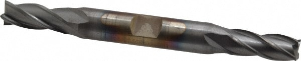 Cleveland C32986 Square End Mill: 5/16 Dia, 3/4 LOC, 3/8 Shank Dia, 3-1/2 OAL, 4 Flutes, Cobalt Image