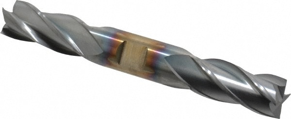 Cleveland C33002 Square End Mill: 3/4 Dia, 1-5/8 LOC, 3/4 Shank Dia, 5-5/8 OAL, 4 Flutes, Cobalt Image