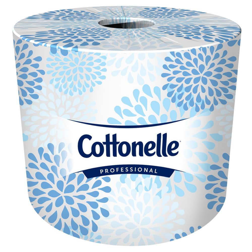 Kleenex 17713 Bathroom Tissue: Recycled Fiber, 2-Ply, White 