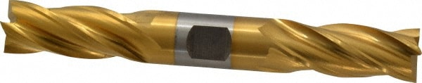 Cleveland C32969 Square End Mill: 3/4 Dia, 1-5/8 LOC, 3/4 Shank Dia, 5-5/8 OAL, 4 Flutes, Cobalt Image