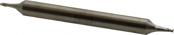 Cleveland C40937 Square End Mill: 3/64 Dia, 1/16 LOC, 3/16 Shank Dia, 2 OAL, 2 Flutes, Cobalt Image