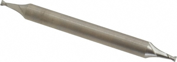 Cleveland C40938 Square End Mill: 1/16 Dia, 3/32 LOC, 3/16 Shank Dia, 2 OAL, 2 Flutes, Cobalt Image