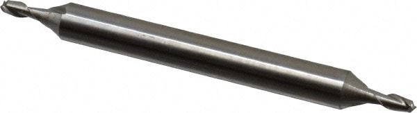 Cleveland C40939 Square End Mill: 5/64 Dia, 1/8 LOC, 3/16 Shank Dia, 2 OAL, 2 Flutes, Cobalt Image