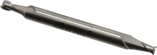 Cleveland C40942 Square End Mill: 1/8 Dia, 3/16 LOC, 3/16 Shank Dia, 2 OAL, 2 Flutes, Cobalt Image