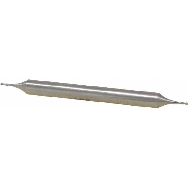 Cleveland C40903 Square End Mill: 1/32 Dia, 3/32 LOC, 3/16 Shank Dia, 2-1/4 OAL, 2 Flutes, Cobalt Image