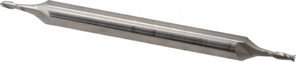 Cleveland C40905 Square End Mill: 1/16 Dia, 3/16 LOC, 3/16 Shank Dia, 2-1/4 OAL, 2 Flutes, Cobalt Image