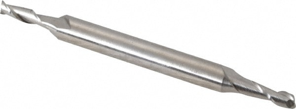 Cleveland C40908 Square End Mill: 7/64 Dia, 21/64 LOC, 3/16 Shank Dia, 2-1/4 OAL, 2 Flutes, Cobalt Image