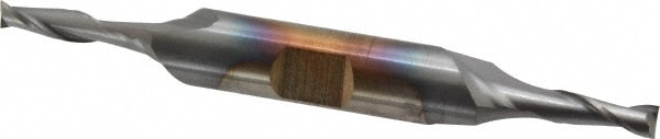 Cleveland C32882 Square End Mill: 5/32 Dia, 7/16 LOC, 3/8 Shank Dia, 3-1/8 OAL, 2 Flutes, Cobalt Image