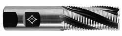 Square End Mill: 3/4'' Dia, 1-5/8'' LOC, 3/4'' Shank Dia, 3-7/8'' OAL, 4 Flutes, Cobalt