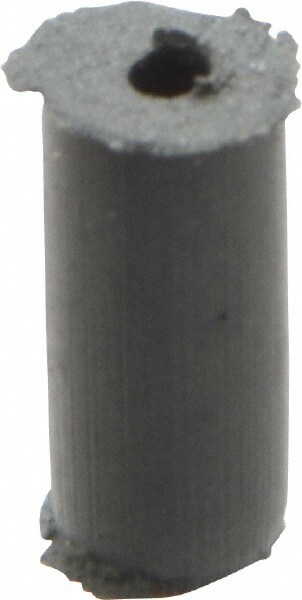 1/4" Max Diam x 1/2" Long, Cylinder, Rubberized Point