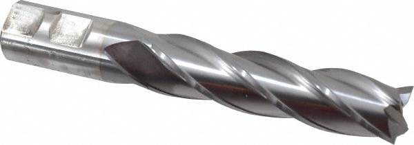 Cleveland C32685 Square End Mill: 7/8 Dia, 3-1/2 LOC, 7/8 Shank Dia, 5-3/4 OAL, 4 Flutes, Cobalt Image