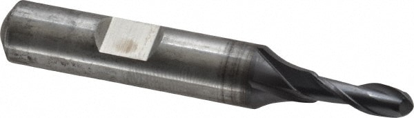 Cleveland C32750 Ball End Mill: 0.1875" Dia, 0.5" LOC, 2 Flute, Cobalt Image