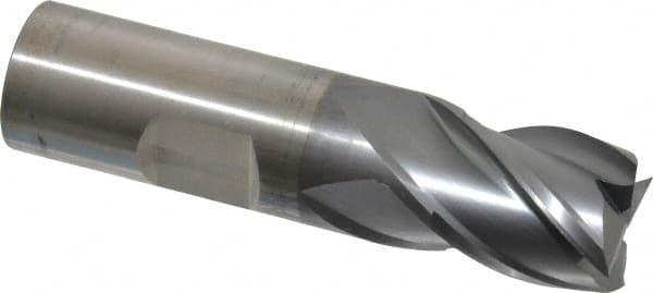 CLEVELAND Ball End Mill,Single End,9/16,Carbide C60960 