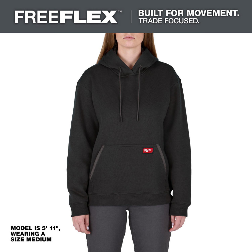 Milwaukee Tool | Milwaukee Shirts: Garment Style: Hooded; Garment Type: General Purpose; Size: X-Small; Color: Black | Part #F251B-XS