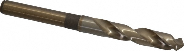 Chicago-Latrobe 53436 Reduced Shank Drill Bit: 9/16 Dia, 1/2 Shank Dia, 118 0, Cobalt Image