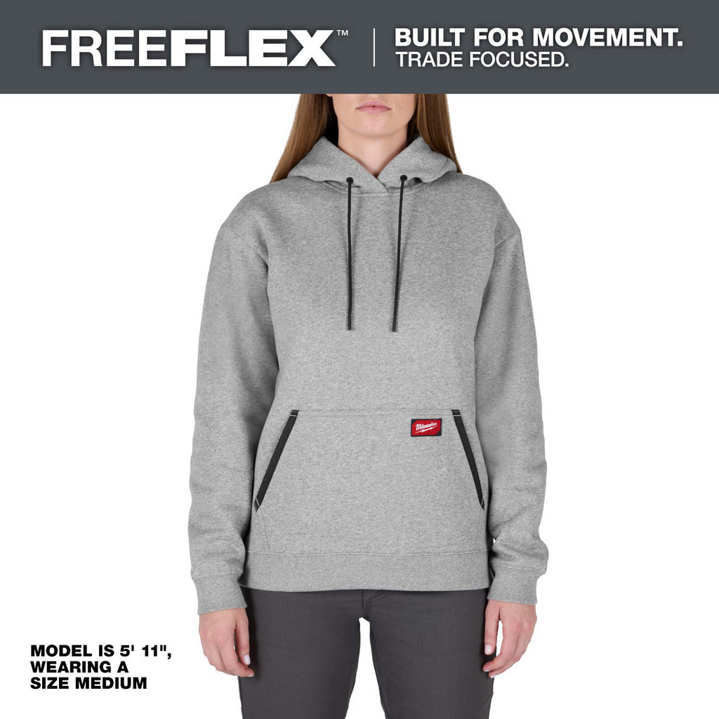 Milwaukee Tool | Milwaukee Shirts: Garment Style: Hooded; Garment Type: General Purpose; Size: X-Small; Color: Gray | Part #F251G-XS