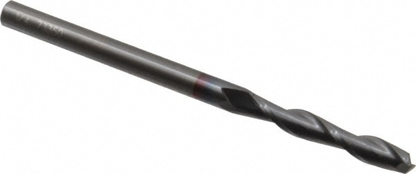 OSG 482-250008 Square End Mill: 1/4 Dia, 1-1/2 LOC, 1/4 Shank Dia, 4 OAL, 2 Flutes, Solid Carbide Image