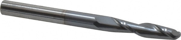 OSG 462-2500-BN08 Ball End Mill: 0.25" Dia, 1.125" LOC, 2 Flute, Solid Carbide Image