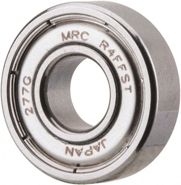 SKF R4FFST Deep Groove Ball Bearing: 0.25" Bore Dia, Double Shield Image