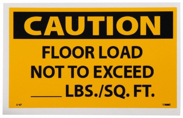 AccuformNMC - Accident Prevention Label: 