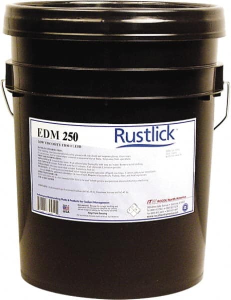 Rustlick 72050 Dielectric & EDM Fluid: 5 gal Pail 