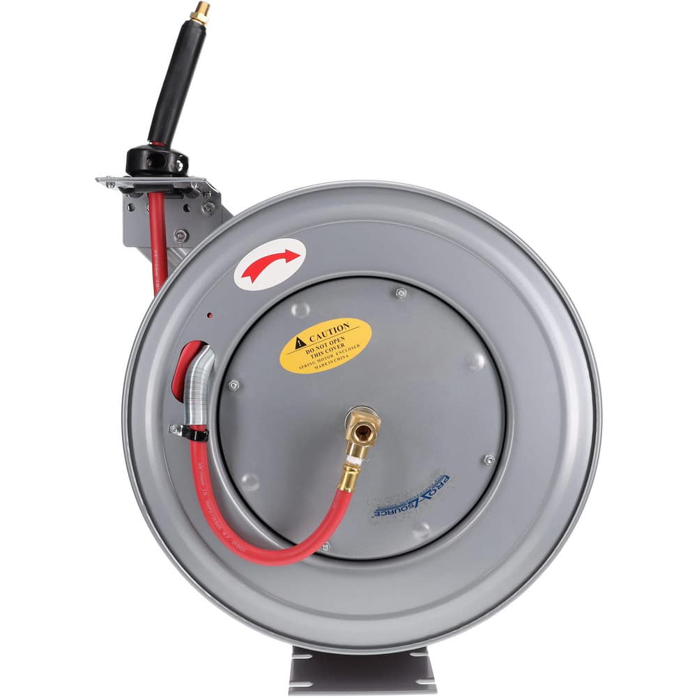 Reelcraft - Hose Reel with Hose: 3/8″ ID Hose x 100', Spring Retractable -  03800570 - MSC Industrial Supply
