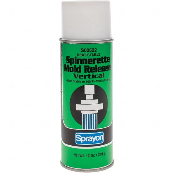 Sprayon. A00522000 Mold-Release Lubricants & Cleaners; Container Type: Aerosol Can ; Container Size: 12 oz ; Container Type: Aerosol Can ; PSC Code: 9150 