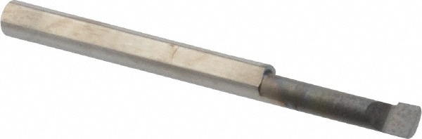 Scientific Cutting Tools BB124A Radial Relief Boring Bar: 0.12" Min Bore, 1/2" Max Depth, Right Hand Cut, Submicron Solid Carbide 