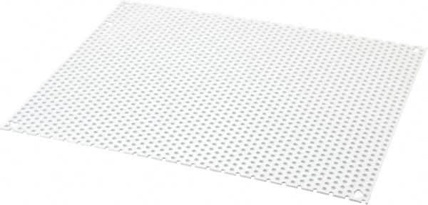 8-7/8" OAW x 10-7/8" OAH Powder Coat Finish Electrical Enclosure Perforated Panel