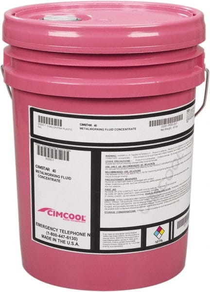 Cimcool B00880-P000 Cutting & Grinding Fluid: 5 gal Pail 