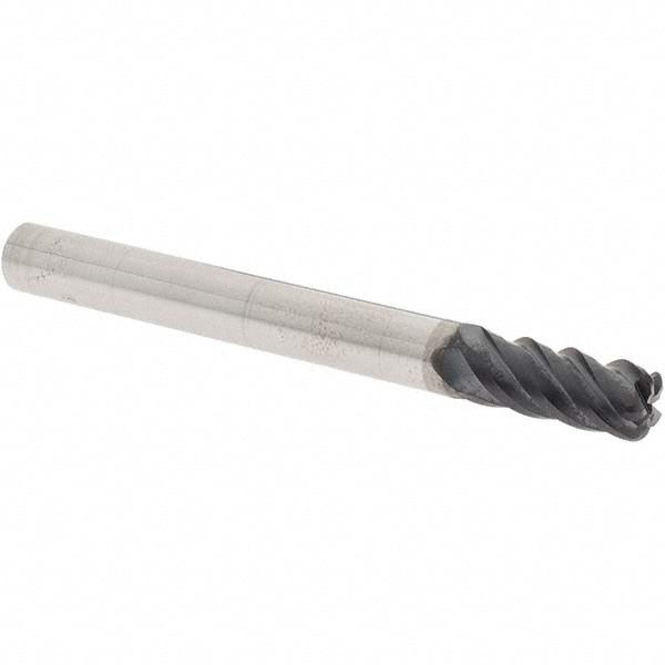 OSG 20552503 Corner Radius End Mill: 1/4" Dia, 5/8" LOC, 0.06" Radius, 5 Flutes, Solid Carbide Image